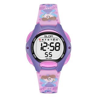 Foto 1 | Reloj Infantil Slop Sw25102l2 Print Nubes para Niña