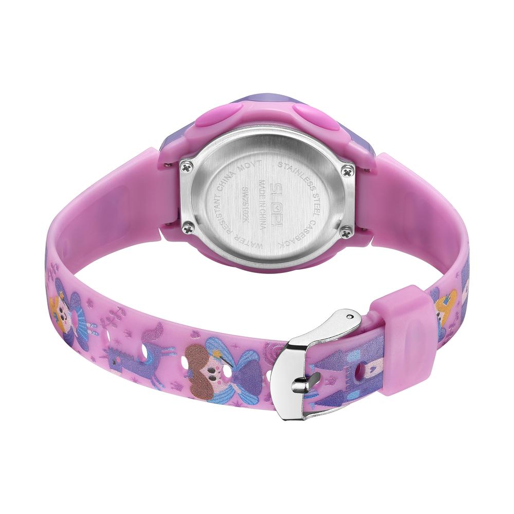 Foto 4 pulgar | Reloj Infantil Slop Sw25102l2 Print Nubes para Niña
