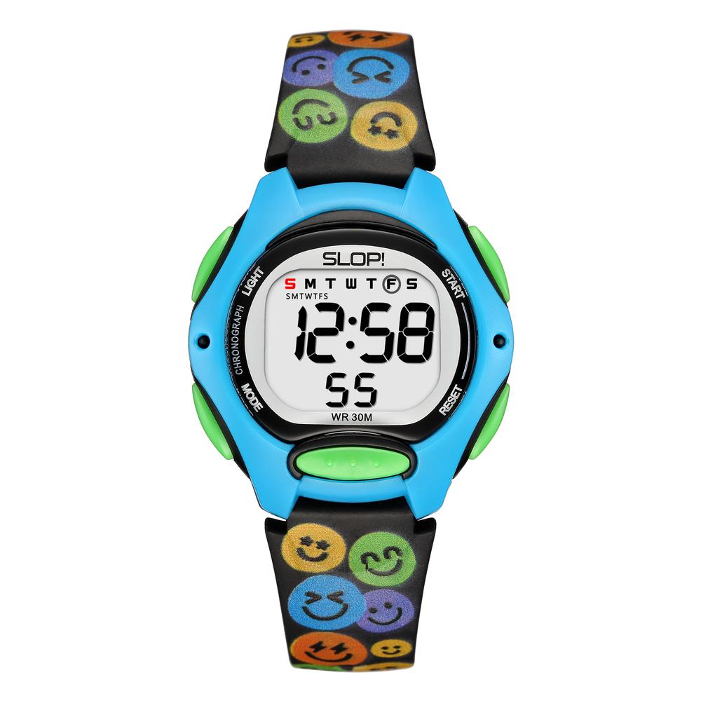 Reloj Infantil Slop Para Unisex Sw25102u4 Prin Emoticones