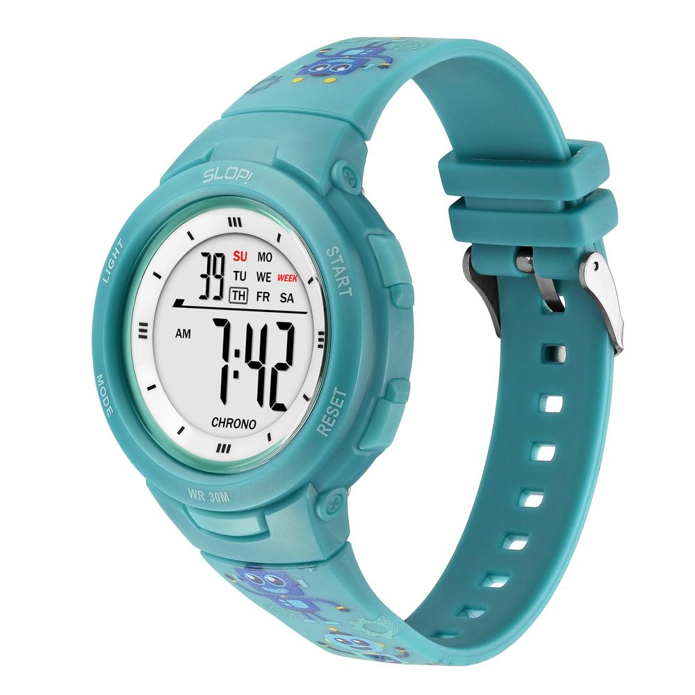 Foto 2 | Reloj Infantil Slop Para Niño Sw25103g2 Print Planetas