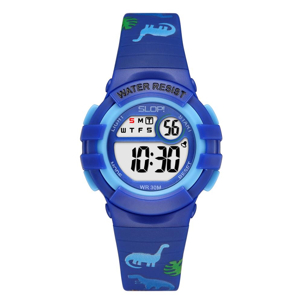 Foto 2 pulgar | Reloj Infantil Slop Para Niño Sw25101g2 Print Dinosaurios Niño