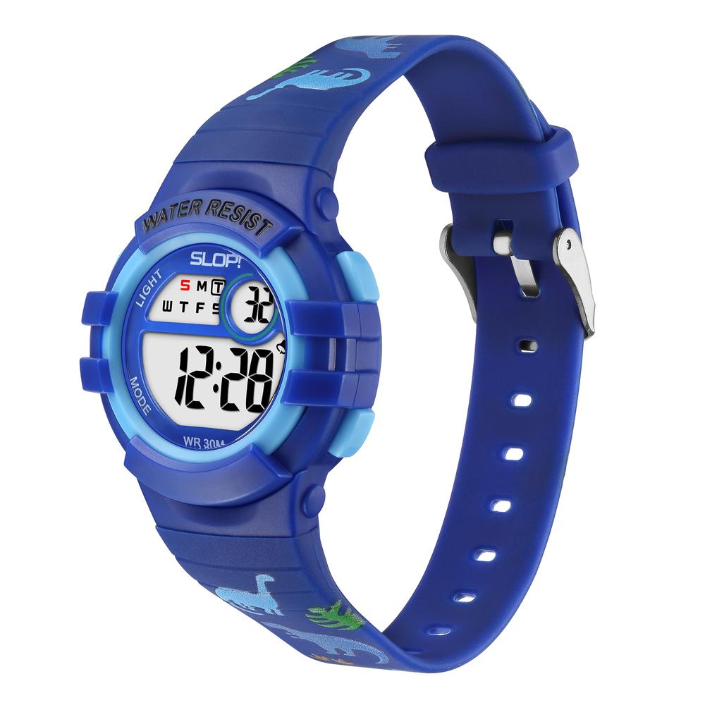 Foto 3 pulgar | Reloj Infantil Slop Para Niño Sw25101g2 Print Dinosaurios Niño