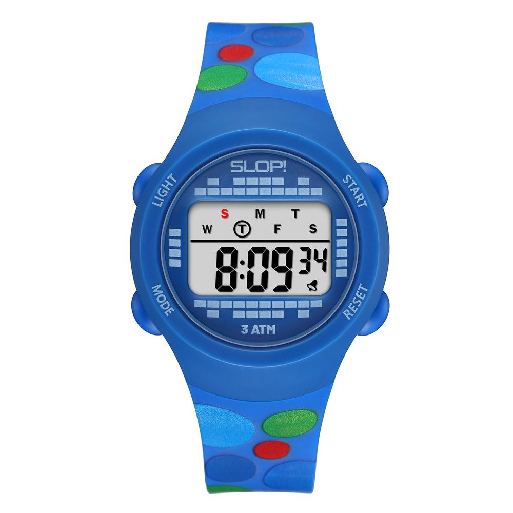 Foto 2 pulgar | Reloj Infantil Slop Para Niño Sw25201g3 Chicle Azul