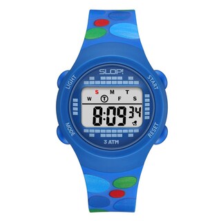 Foto 1 | Reloj Infantil Slop Para Niño Sw25201g3 Chicle Azul