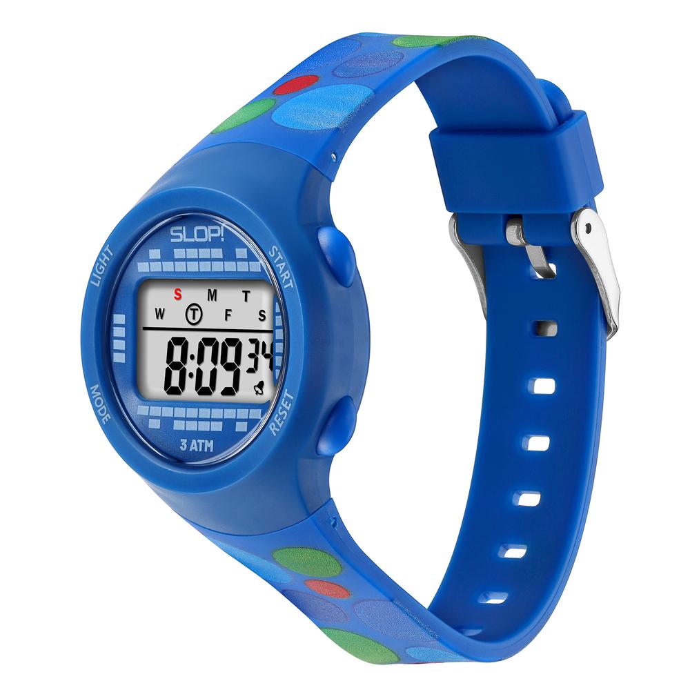 Foto 3 pulgar | Reloj Infantil Slop Para Niño Sw25201g3 Chicle Azul