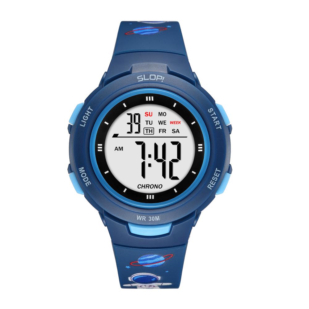 Foto 2 pulgar | Reloj Infantil Slop Para Niño Sw25103g3 Print Astronautas