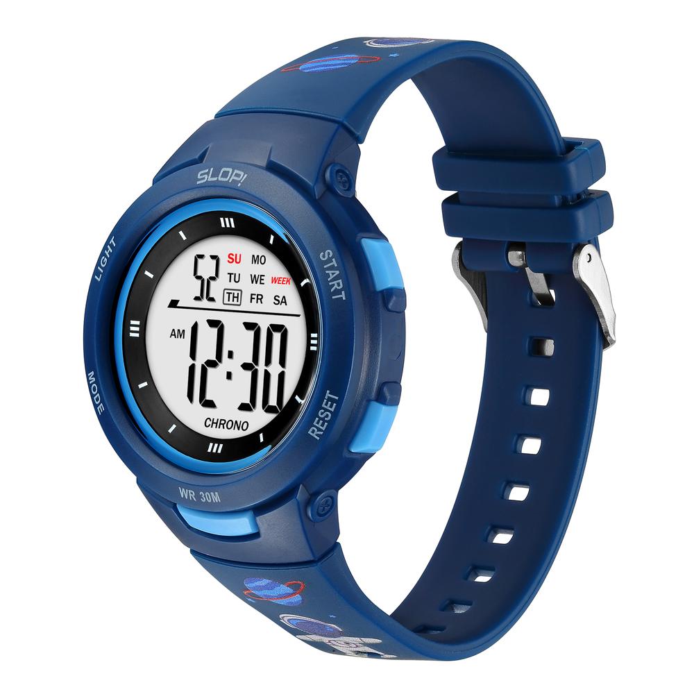 Foto 3 pulgar | Reloj Infantil Slop Para Niño Sw25103g3 Print Astronautas
