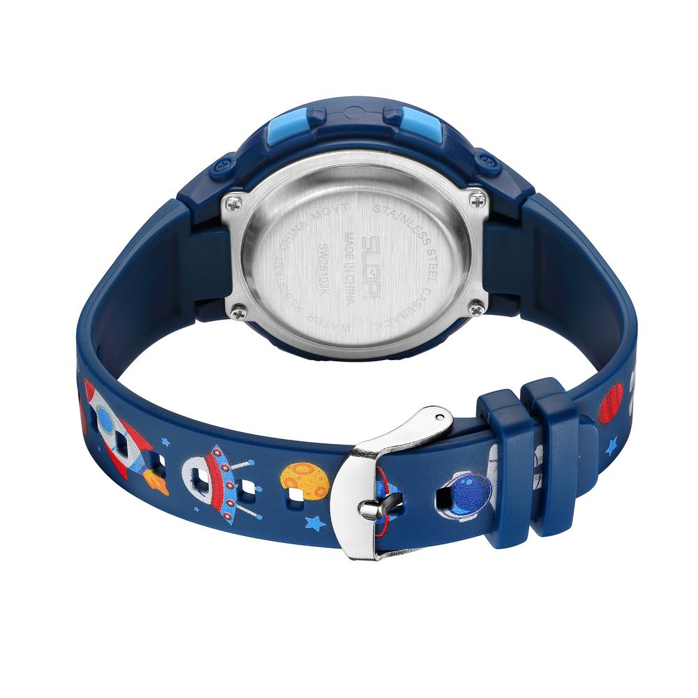 Foto 4 pulgar | Reloj Infantil Slop Para Niño Sw25103g3 Print Astronautas