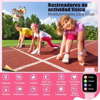 Foto 2 | Reloj Infantil Meoonley C¿con Ip68 19 Modos Deportivos - Venta Internacional