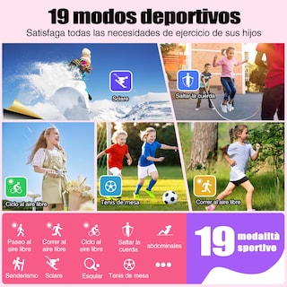 Foto 3 | Reloj Infantil Meoonley C¿con Ip68 19 Modos Deportivos - Venta Internacional