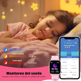 Foto 5 | Reloj Infantil Meoonley C¿con Ip68 19 Modos Deportivos - Venta Internacional