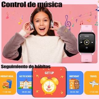 Foto 7 | Reloj Infantil Meoonley C¿con Ip68 19 Modos Deportivos - Venta Internacional
