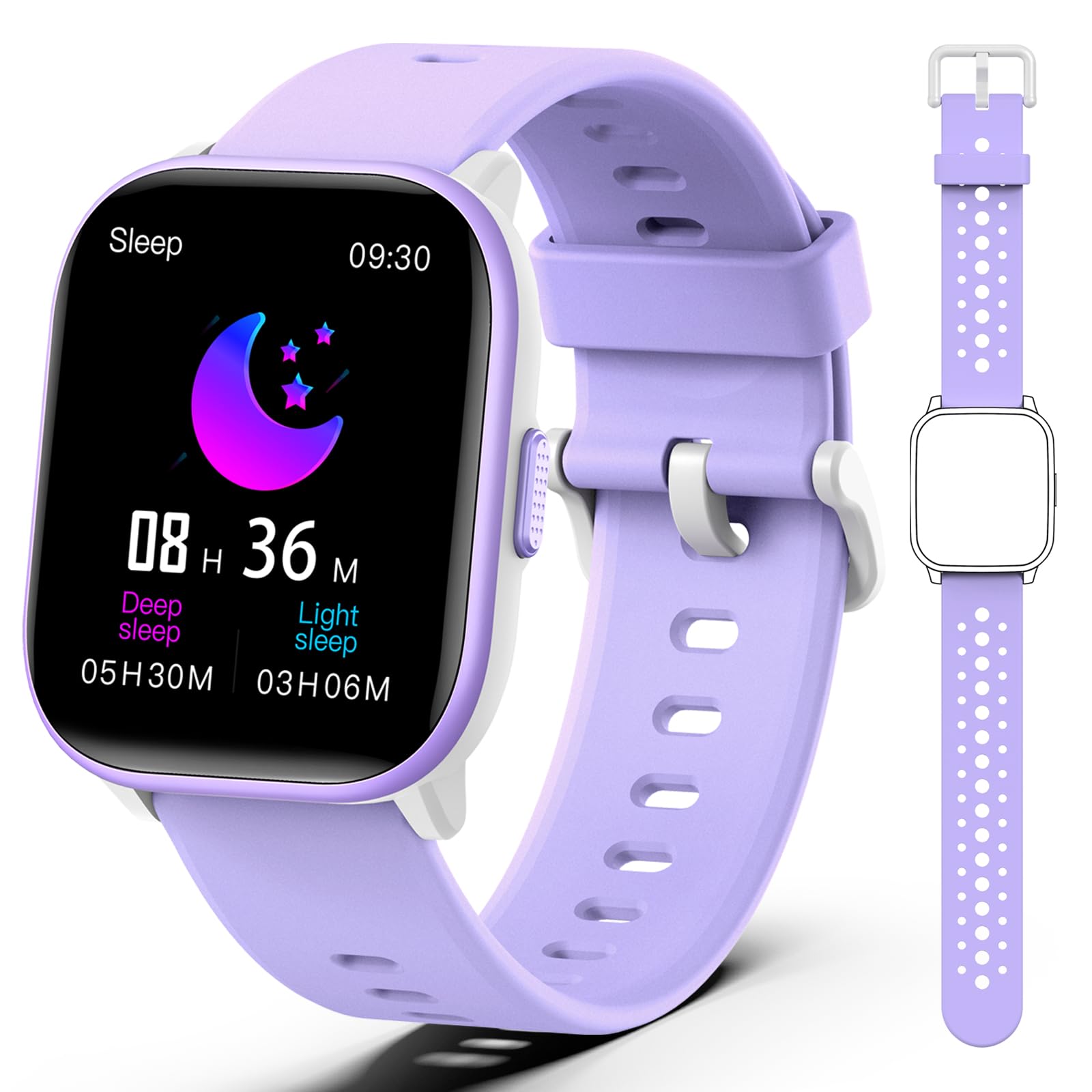 Foto 2 pulgar | Reloj Infantil Fitness Tracker Meoonley Ip68 Resistente al Agua - Venta Internacional