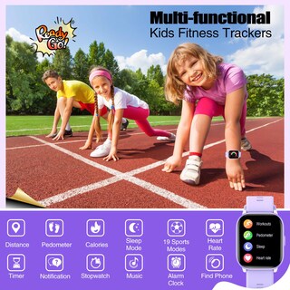 Foto 2 | Reloj Infantil Fitness Tracker Meoonley Ip68 Resistente al Agua - Venta Internacional