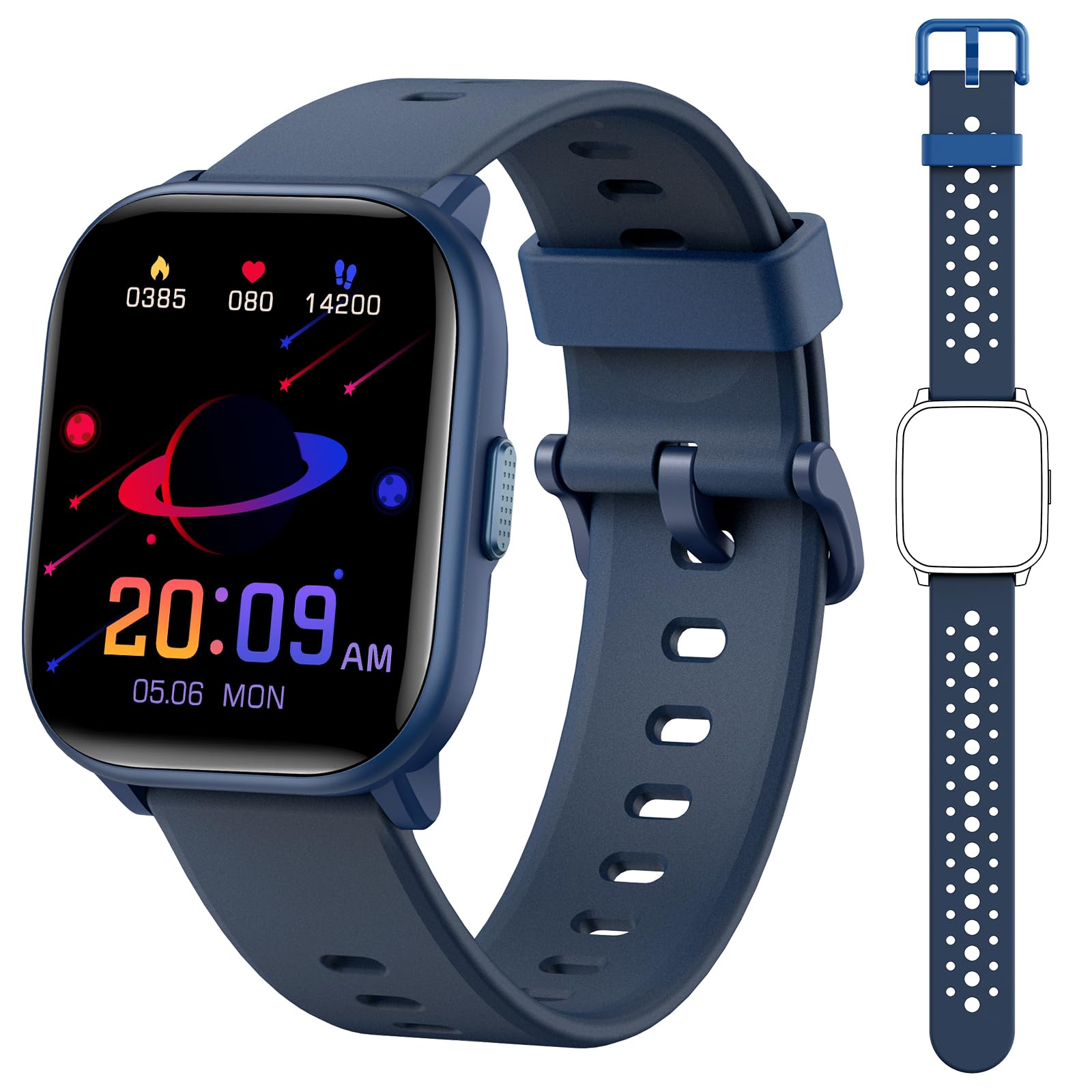 Foto 2 pulgar | Reloj para Niños Meoonley Ip68 19 Modos Deportivos - Venta Internacional