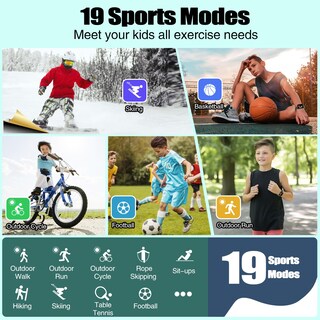 Foto 3 | Reloj para Niños Meoonley Ip68 19 Modos Deportivos - Venta Internacional