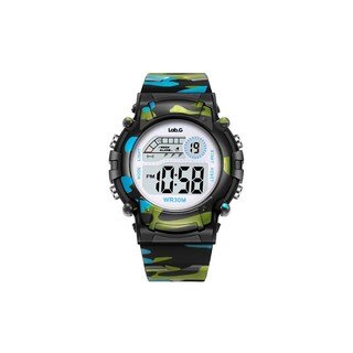 Foto 1 | Reloj Infantil Led Niño Militar Camuflaje Azul Con Verde Lab.g Multicolor