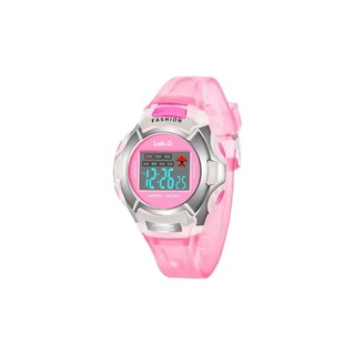 Foto 1 | Reloj Infantil Led Niña Cronometro Contra Agua Lab.g Rosa