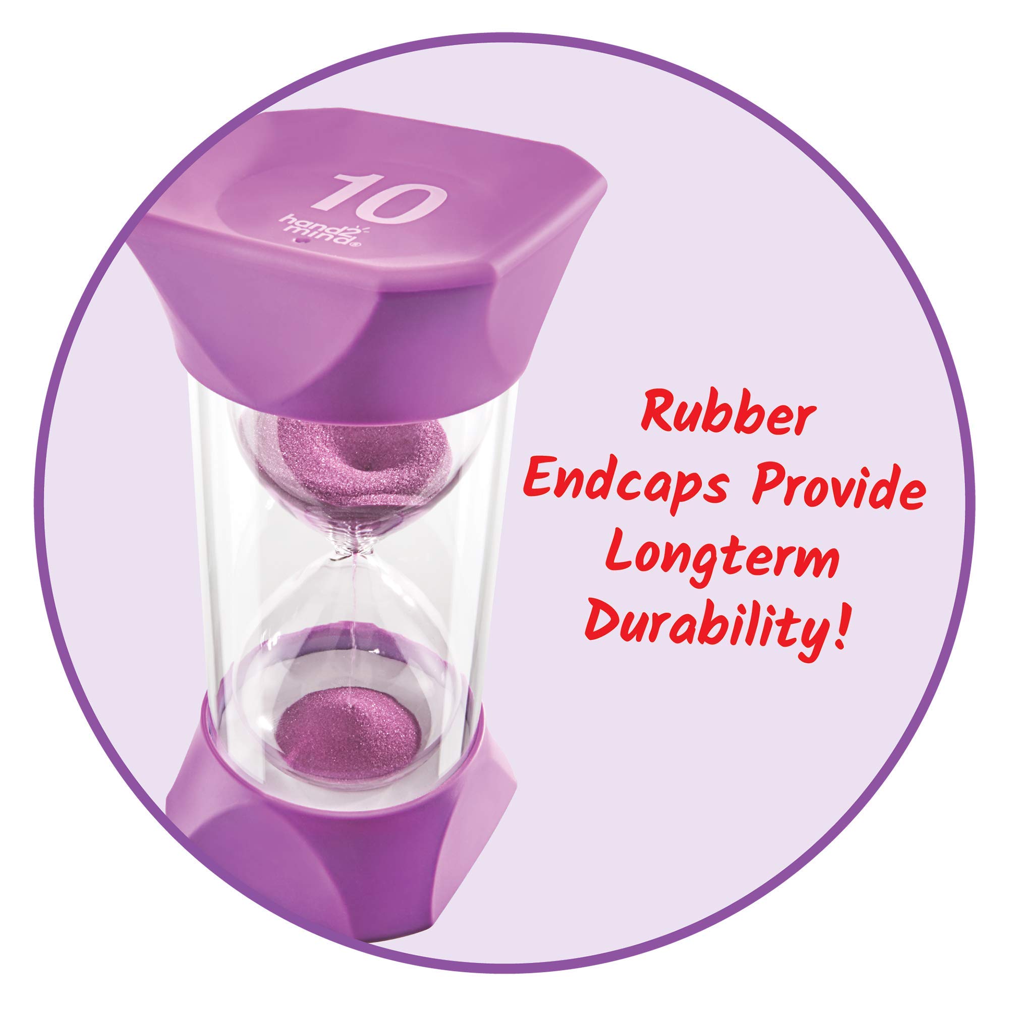 Foto 4 pulgar | Cronómetro Visual Sand Timer Hand2mind Jumbo De 10 Minutos - Venta Internacional.