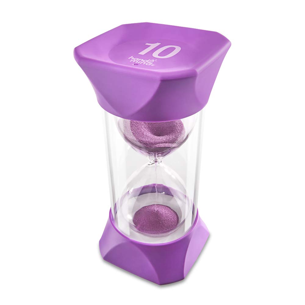 Foto 6 pulgar | Cronómetro Visual Sand Timer Hand2mind Jumbo De 10 Minutos - Venta Internacional.