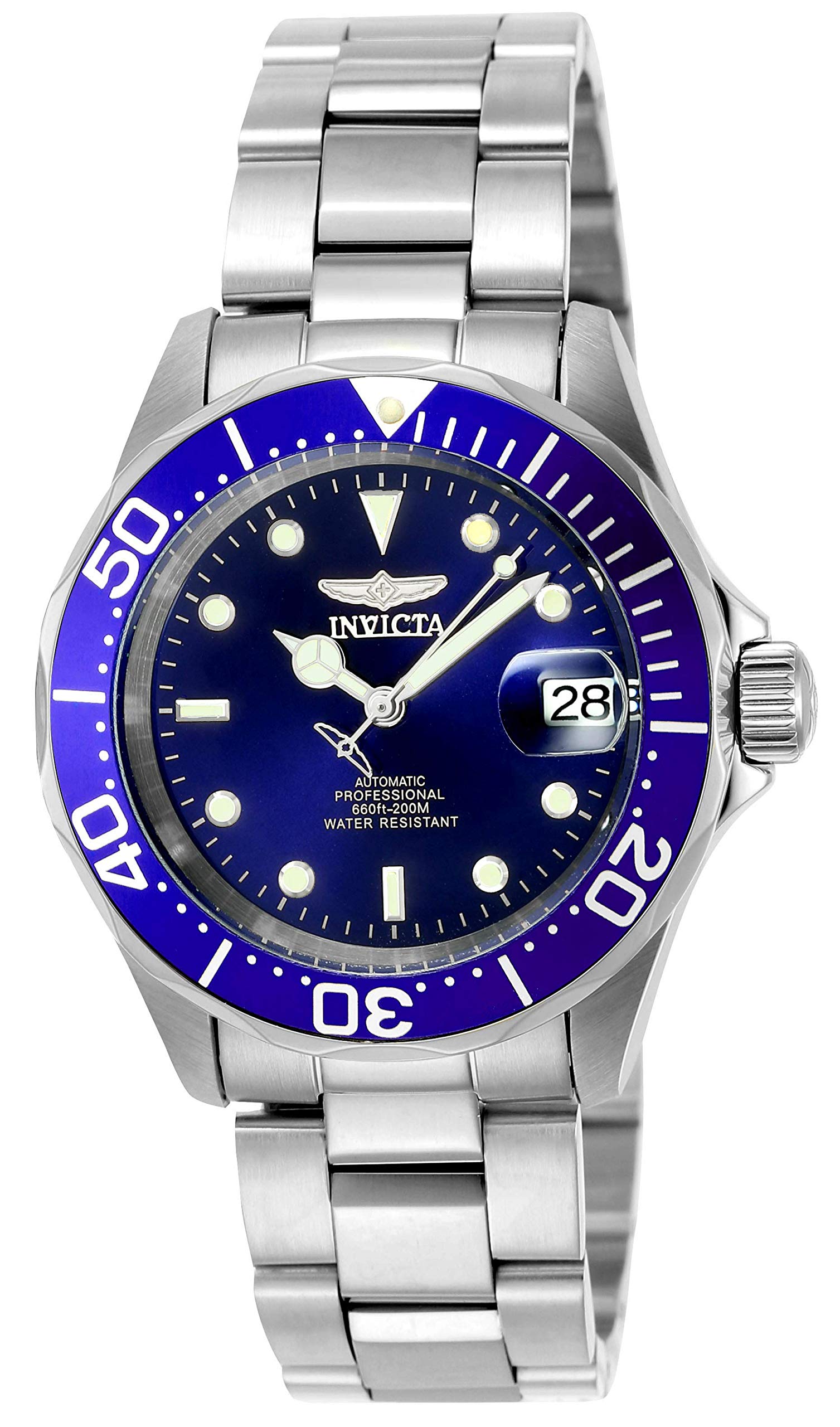 Foto 2 pulgar | Venta Internacional-Reloj Invicta Plateado para Hombre