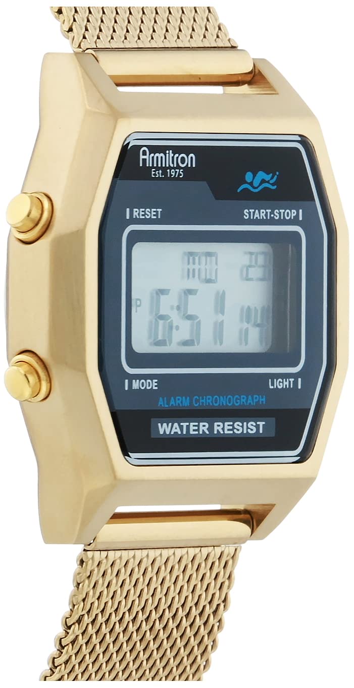 Foto 5 pulgar | Venta Internacional - Reloj Armitron Sport, Cronógrafo Digital Retro, Resistente Al Agua