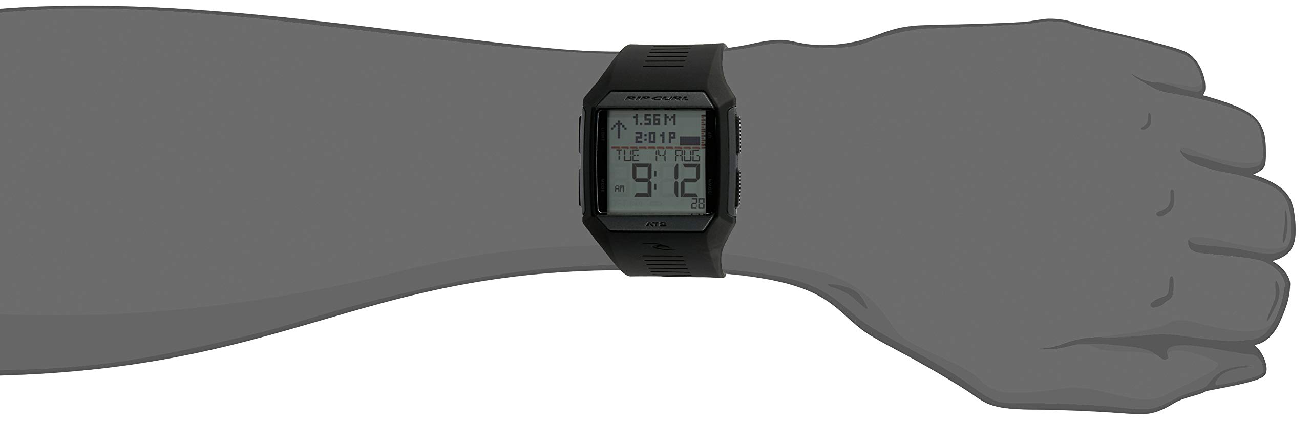 Foto 7 pulgar | Venta Internacional - Reloj Rip Curl Rifles Automatic Para Hombre A Prueba De Agua