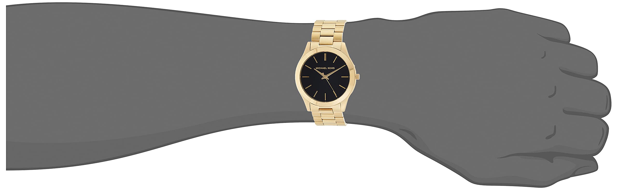 Foto 7 pulgar | Venta Internacional - Reloj Michael Kors Slim Runway Quartz Para Hombre, Caja De 44 Mm