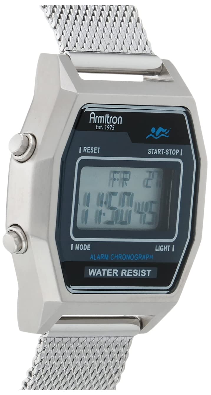 Foto 5 pulgar | Venta Internacional - Reloj Armitron Sport, Cronógrafo Digital Retro, Resistente Al Agua