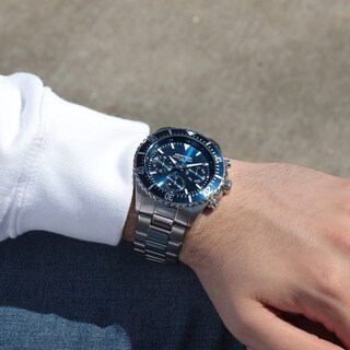 Foto 2 | Venta Internacional - Reloj Armitron 20/5351nvsv Multifunción Para Hombre, Tono Plateado