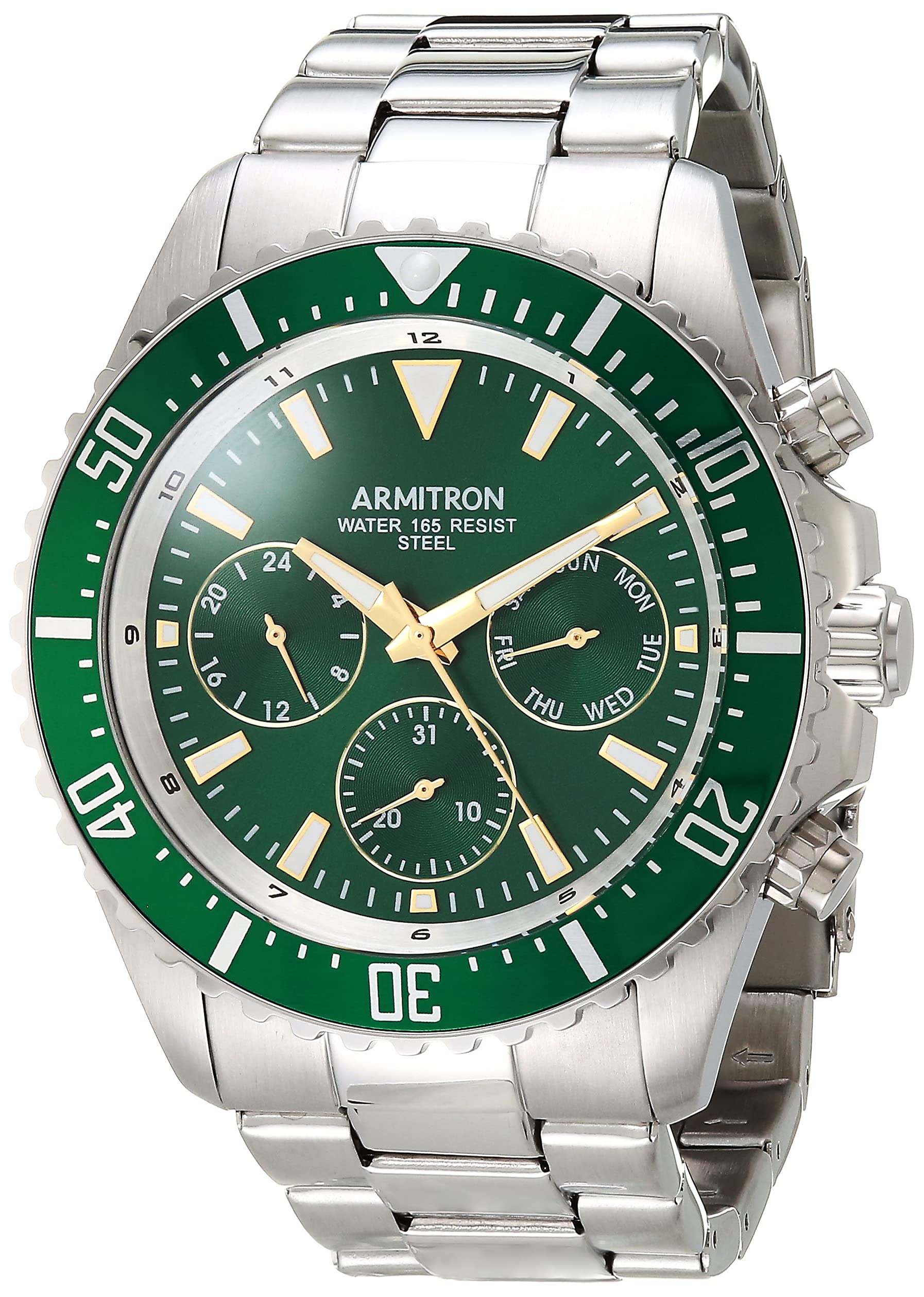 Venta Internacional - Reloj Armitron Para Hombre, Multifunción, 50 M, Resistente Al Agua