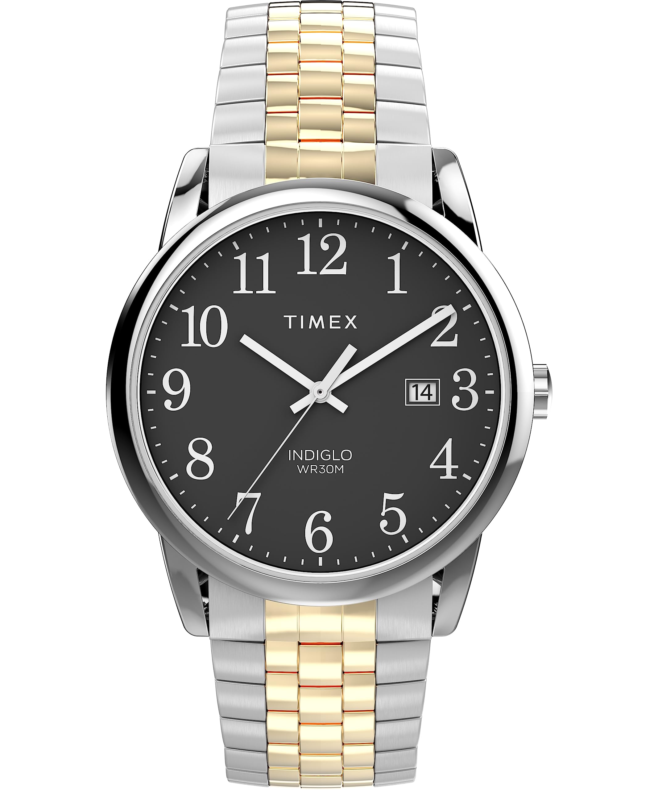 Foto 2 pulgar | Venta Internacional - Reloj Timex Easy Reader Classic 38 Mm Para Hombre Con Cierre Bicolor