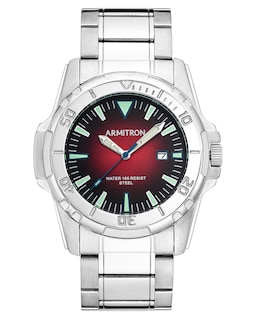 Foto 1 | Venta Internacional - Pulsera Watch Armitron Con Función De Fecha Para Hombre, 50 M, Agua, Resina.