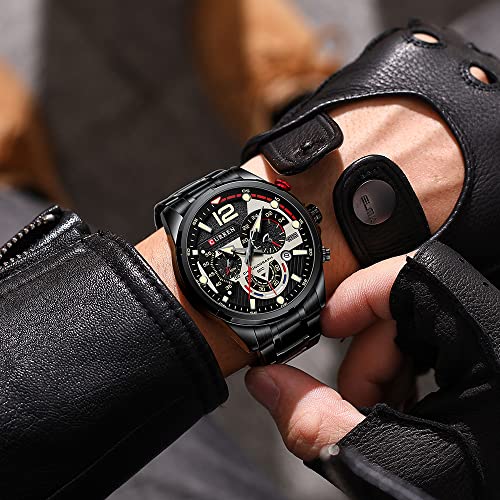 Foto 5 pulgar | Venta Internacional - Reloj Matkasur Para Hombre, Para Citas, Deportes, Resistente Al Agua, 30 M A 50 M