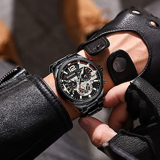 Foto 4 | Venta Internacional - Reloj Matkasur Para Hombre, Para Citas, Deportes, Resistente Al Agua, 30 M A 50 M