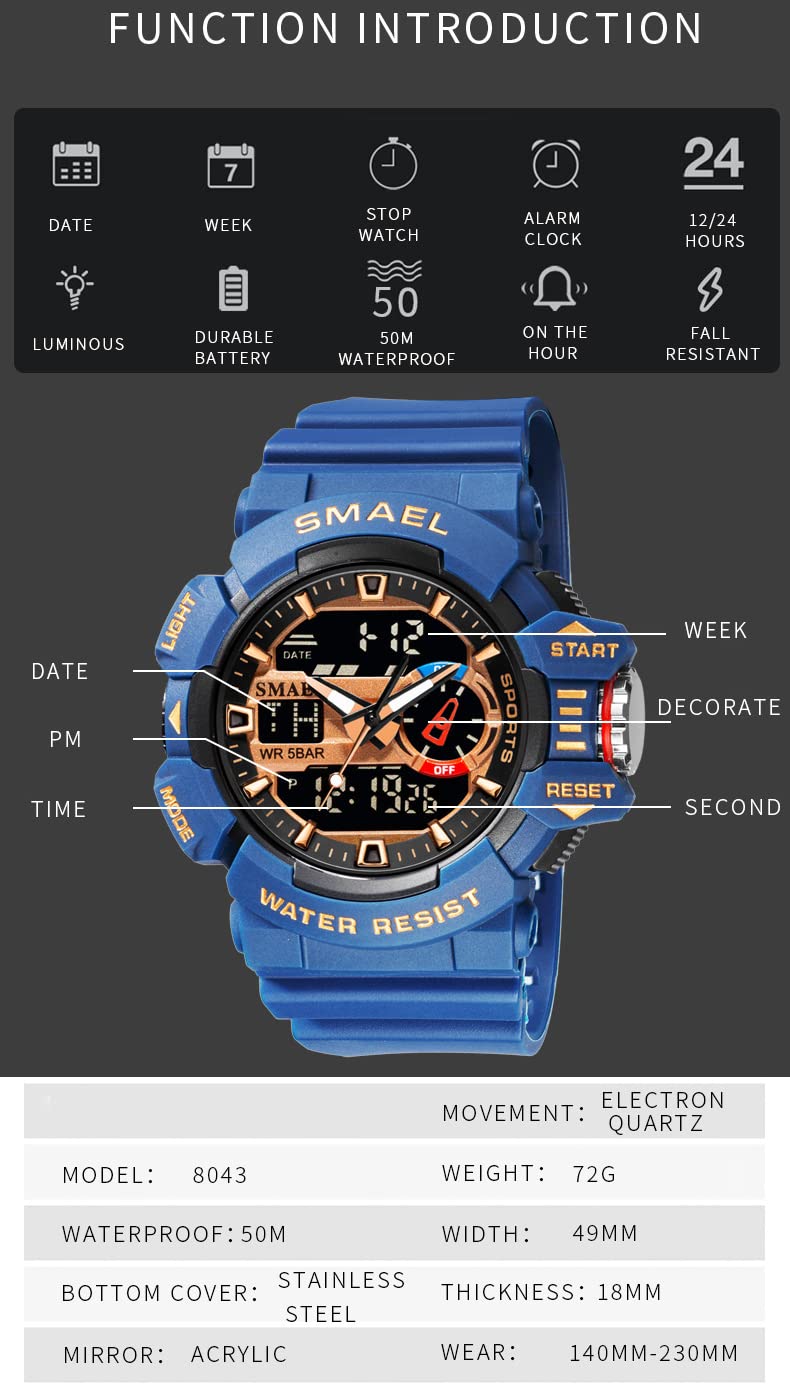 Foto 5 | Venta Internacional - Reloj Carlien Simple, Mecánico Automático, 30 M, Para Hombre, Waterpro