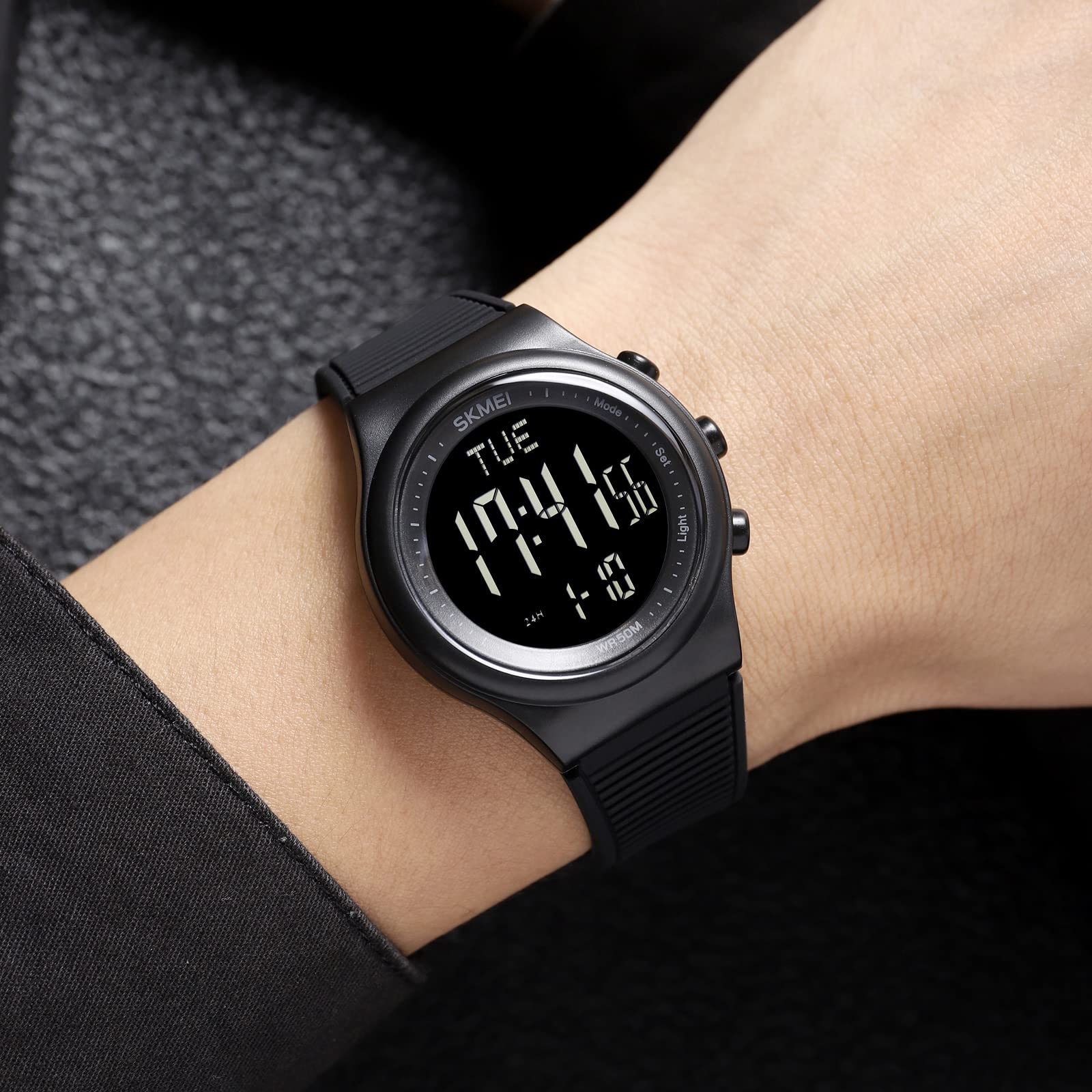 Foto 7 pulgar | Venta Internacional - Reloj Gosasa Digital Analog Sports 50 M Resistente Al Agua Para Hombre