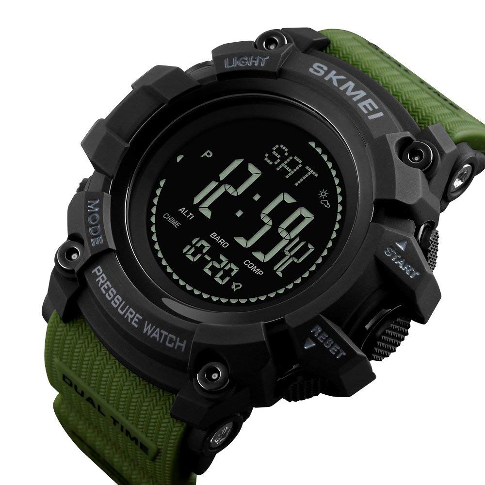 Foto 3 | Venta Internacional - Calorías Del Podómetro Militar Gosasa Para Hombre, Deportes Al Aire Libre