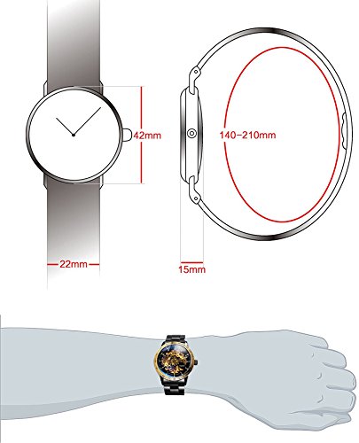 Foto 7 pulgar | Venta Internacional - Reloj Carrie Hughes 98226g2 Automático Para Hombre