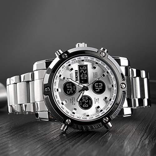 Foto 5 | Venta Internacional - Reloj Skmei Para Hombre, Impermeable, Militar, Analógico Y Digital