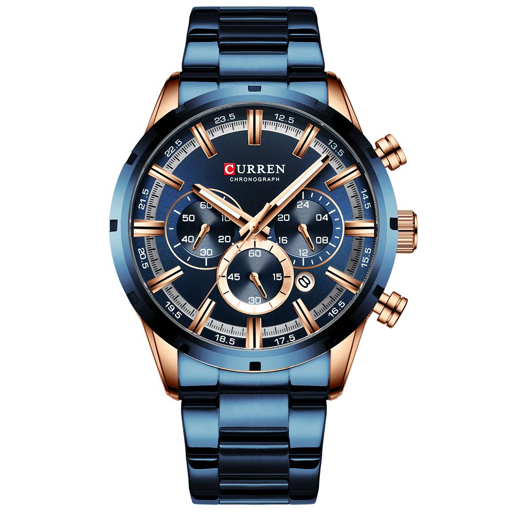 Foto 2 pulgar | Venta Internacional - Reloj Curren Sport Quartz Chronograph Para Hombre