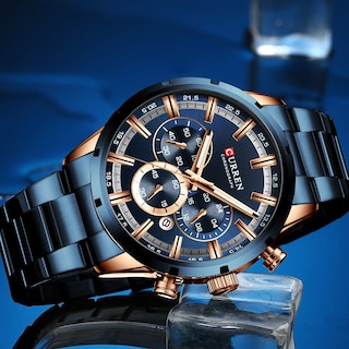 Foto 6 | Venta Internacional - Reloj Curren Sport Quartz Chronograph Para Hombre