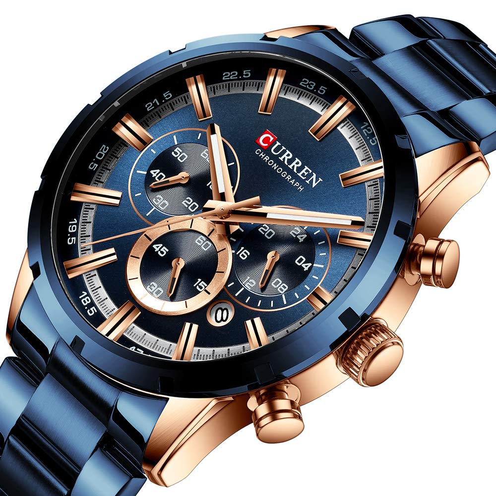 Foto 7 | Venta Internacional - Reloj Curren Sport Quartz Chronograph Para Hombre