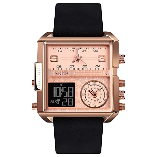 Venta Internacional - Reloj Skmei Digital Sports Con Retroiluminación Cuadrada Para Hombre, 41 Mm