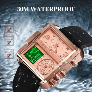 Foto 5 | Venta Internacional - Reloj Skmei Digital Sports Con Retroiluminación Cuadrada Para Hombre, 41 Mm