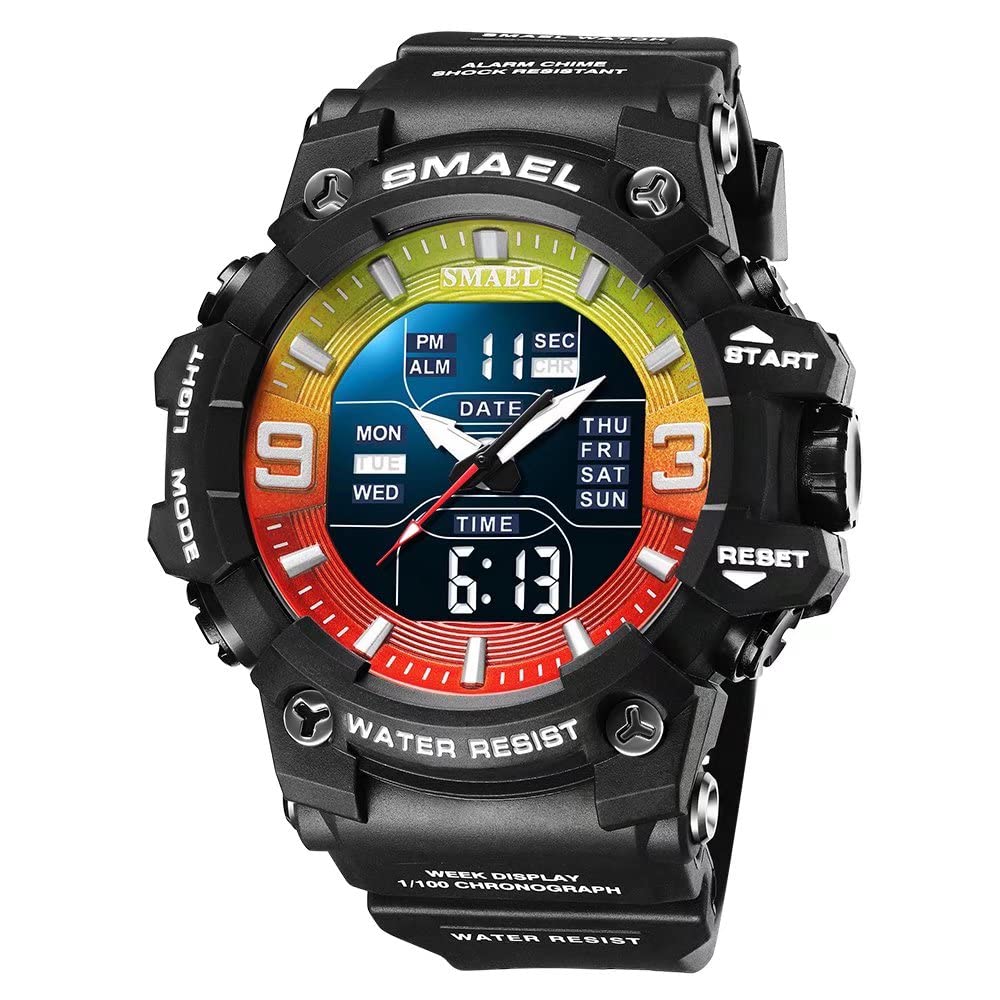 Foto 2 pulgar | Venta Internacional - Reloj Smael Con Alarma Led De Fecha, Impermeable, Militar, Para Hombre