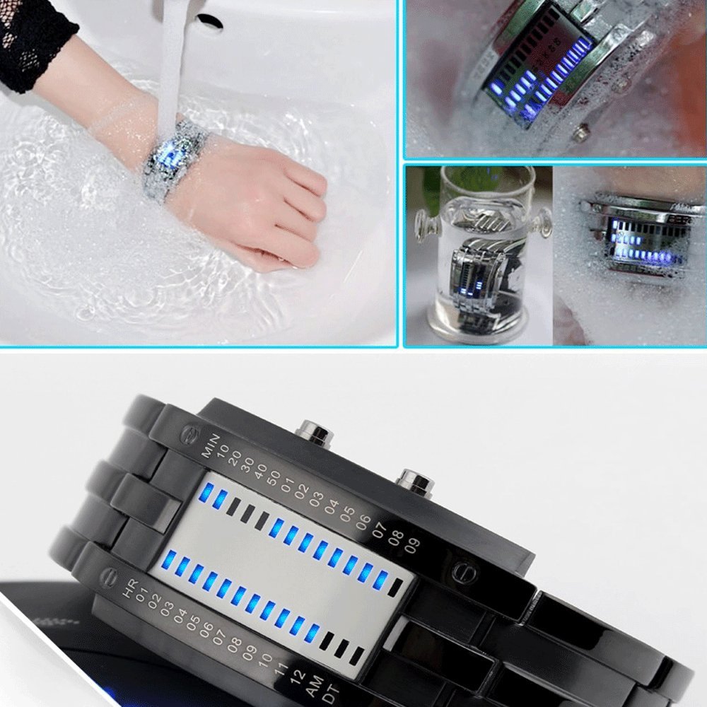 Foto 3 | Venta Internacional - Reloj Led Digital Skmei Time Nice, Impermeable Y Moderno