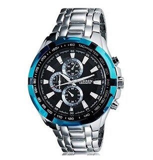 Foto 1 | Venta Internacional - Reloj Curren Con Esfera Analógica Para Hombre, Diseño De Color Negro
