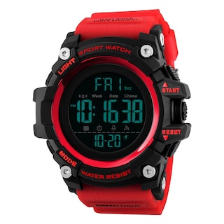 Foto 2 | Venta Internacional - Reloj Deportivo Digital Impermeable Watch Xfcs Para Hombre, Rojo