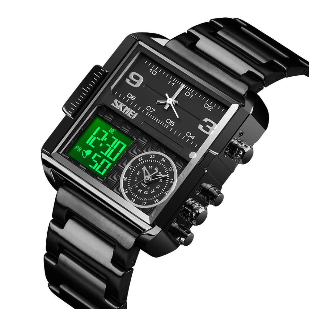 Foto 2 | Venta Internacional - Reloj Skmei Con Retroiluminación Cuadrada Deportiva Digital Para Hombre